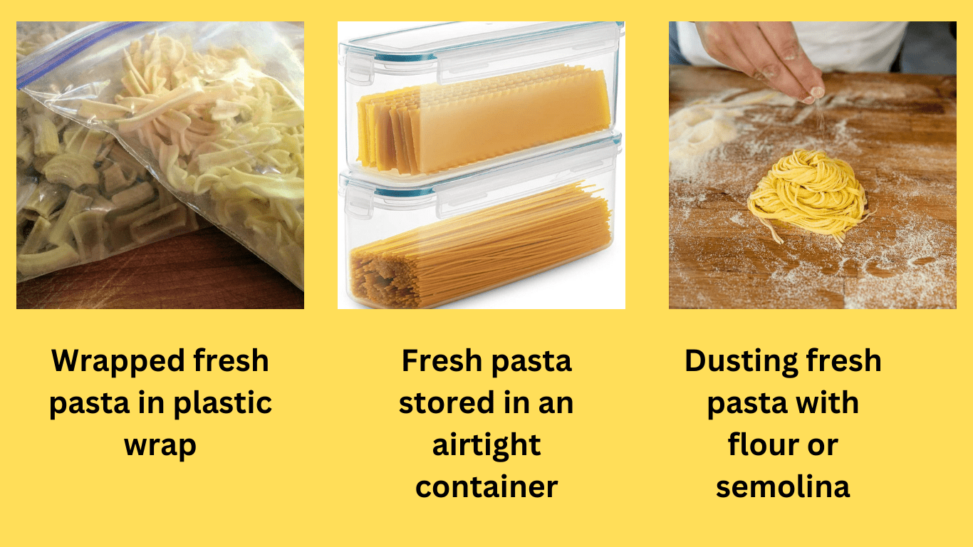 How to Store Fresh Pasta How Store It